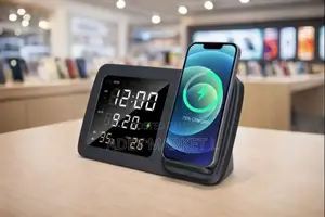 Photo - Rise Digital Alarm Clock Wireless Charger