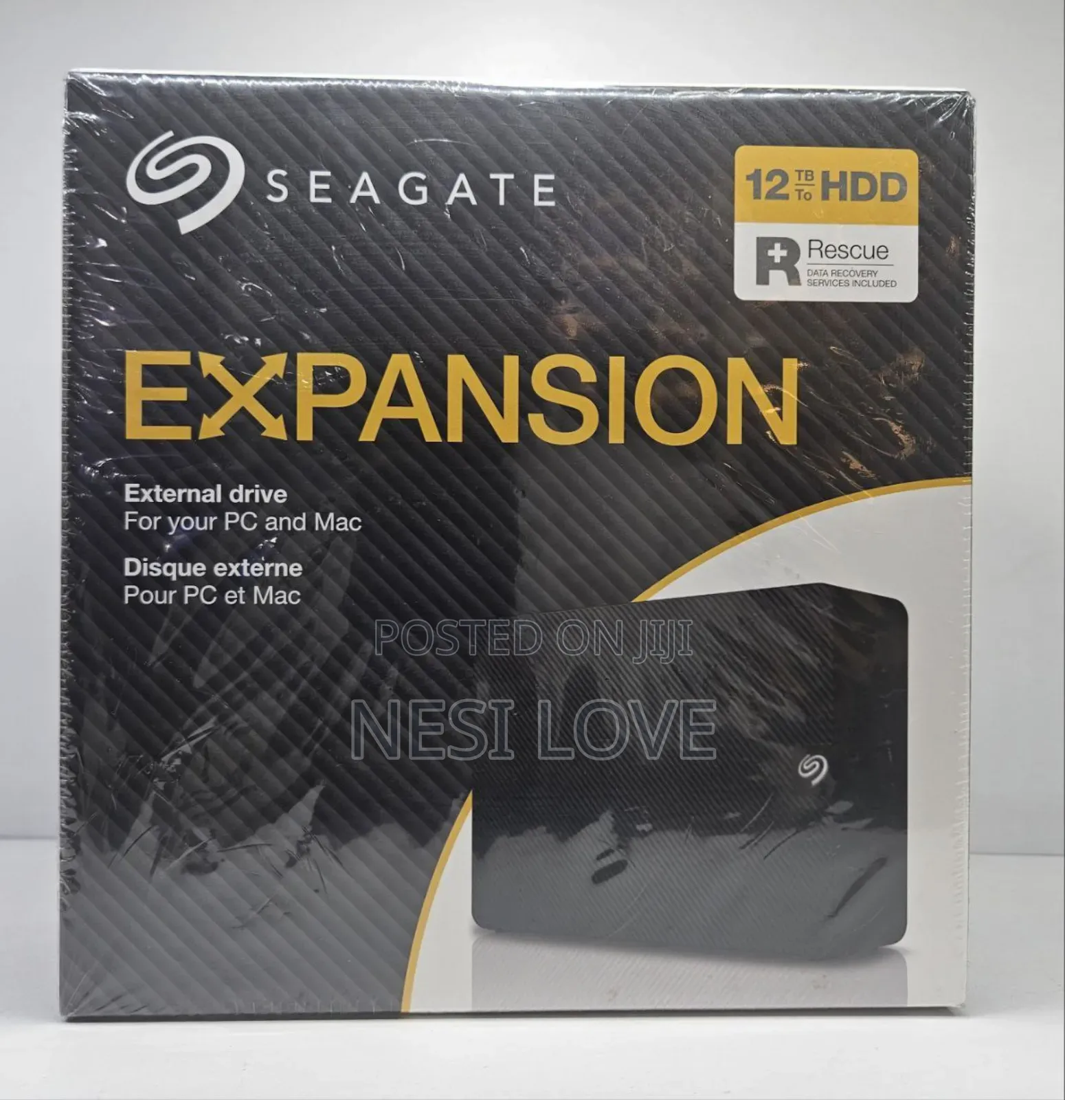 12tb Seagate Expansion External Hard Disk Drive Storage