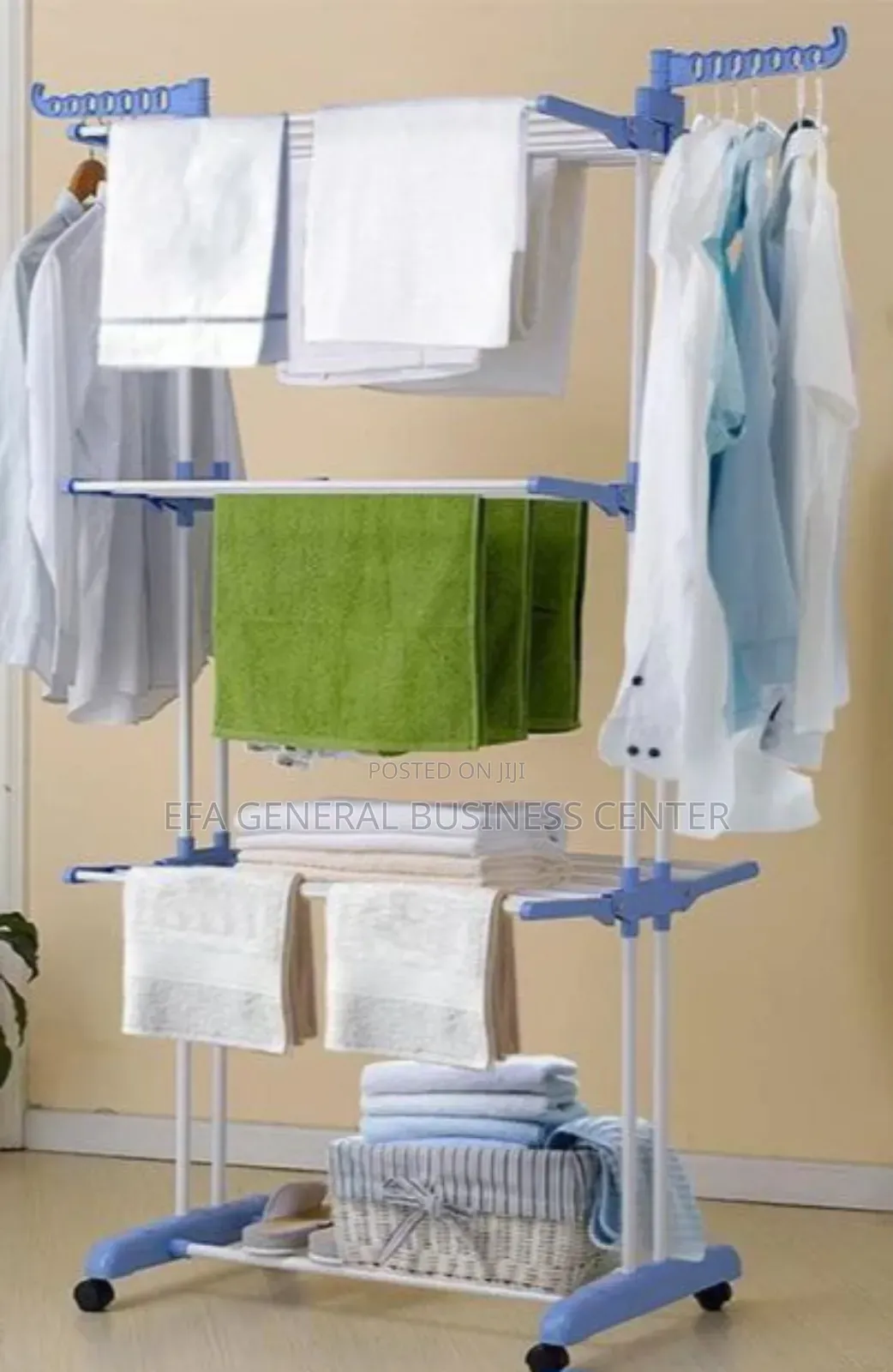 Three Layer Cloth Hanger Rank