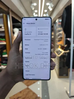 New OnePlus 12 512 GB