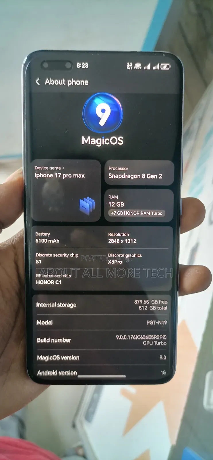 Honor Magic5 Pro 512 GB Rose Gold