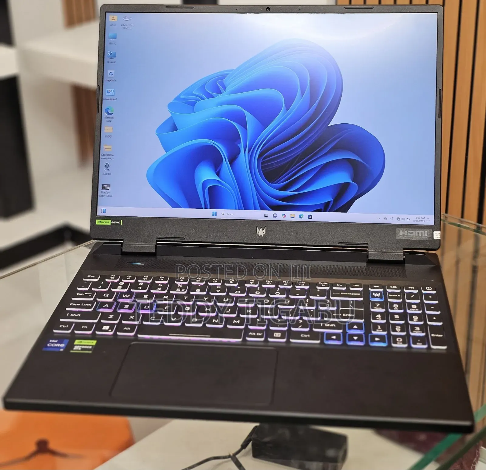 New Laptop Acer Predator Helios 300 16GB Intel Core I9 SSD 1T