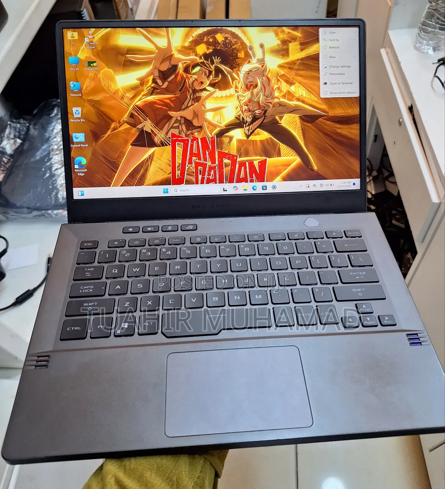 New Laptop Asus ROG Zephyrus G15 16GB AMD Ryzen 9 SSD 512GB