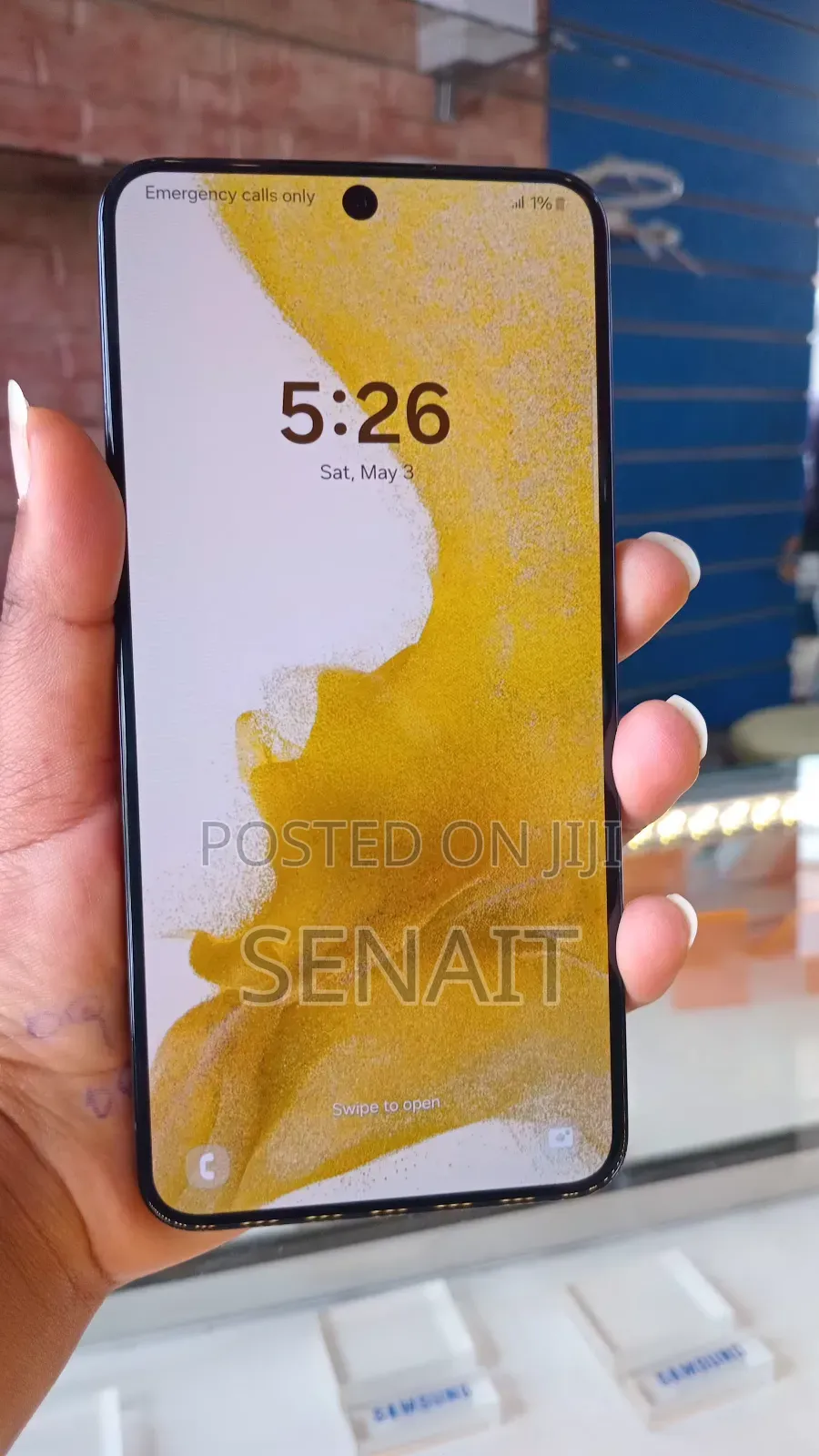 New Samsung Galaxy S22+ 5G 256 GB Black