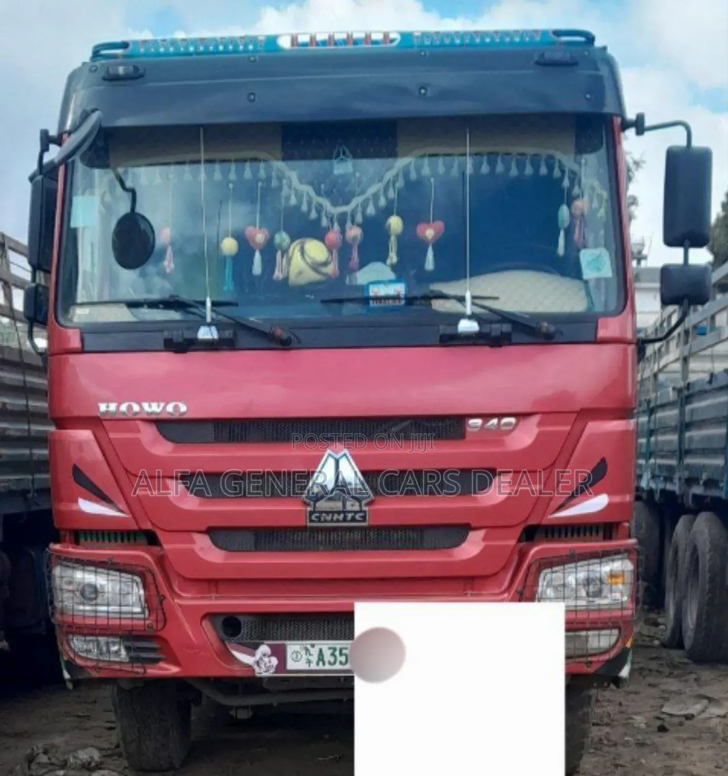 2025 ሞዴል ሲኖ ገልባጭ A:35 ታርጋ