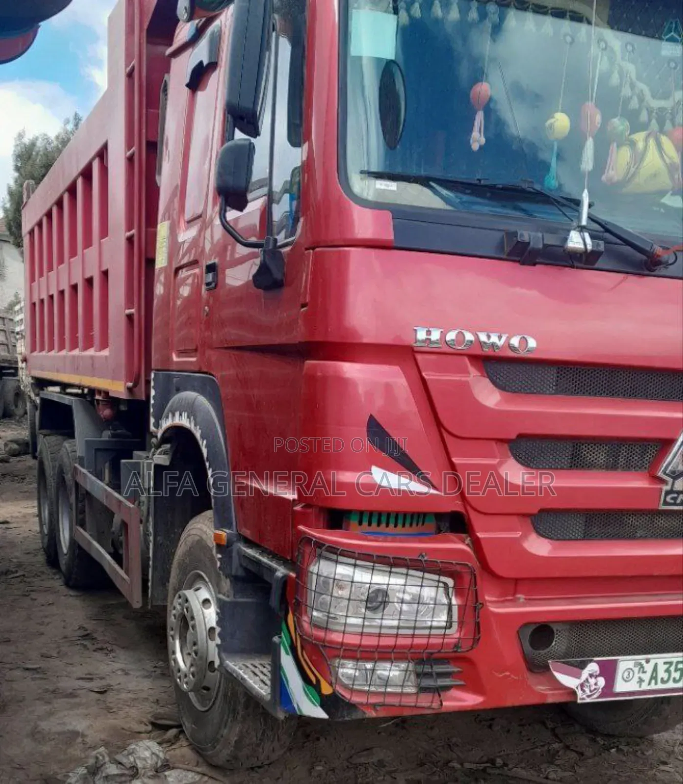 2025 ሞዴል ሲኖ ገልባጭ A:35 ታርጋ