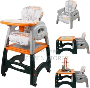Heavy-duty Baby Feeding Chair (Bebemorning) – 16 Safety Locks