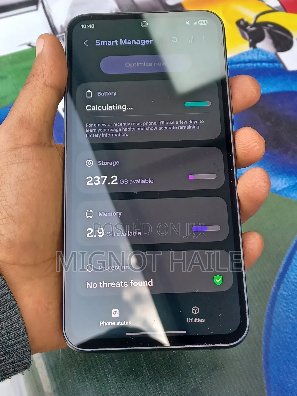 New Samsung Galaxy A54 5G 256 GB Black