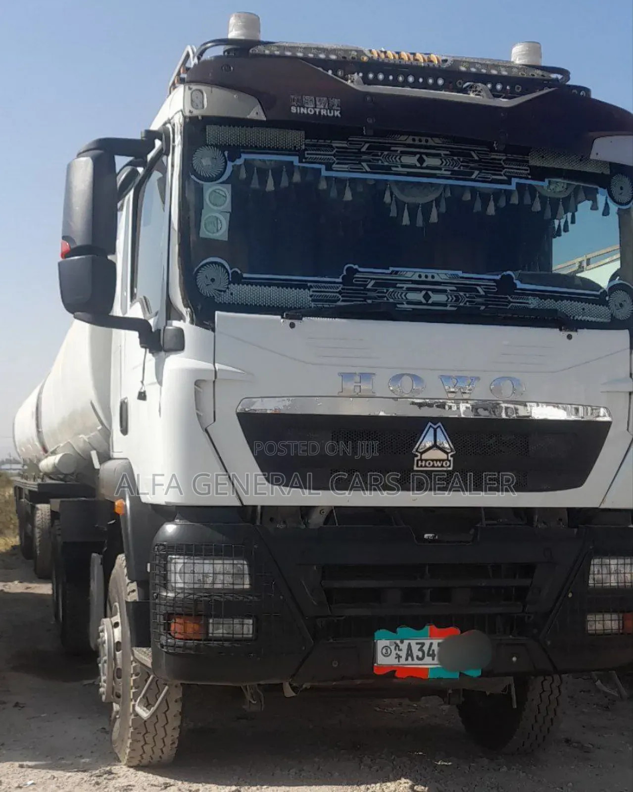 2025 ሲኖ Tx-371 Hp ቦቴ ከነተሳቢው a-34