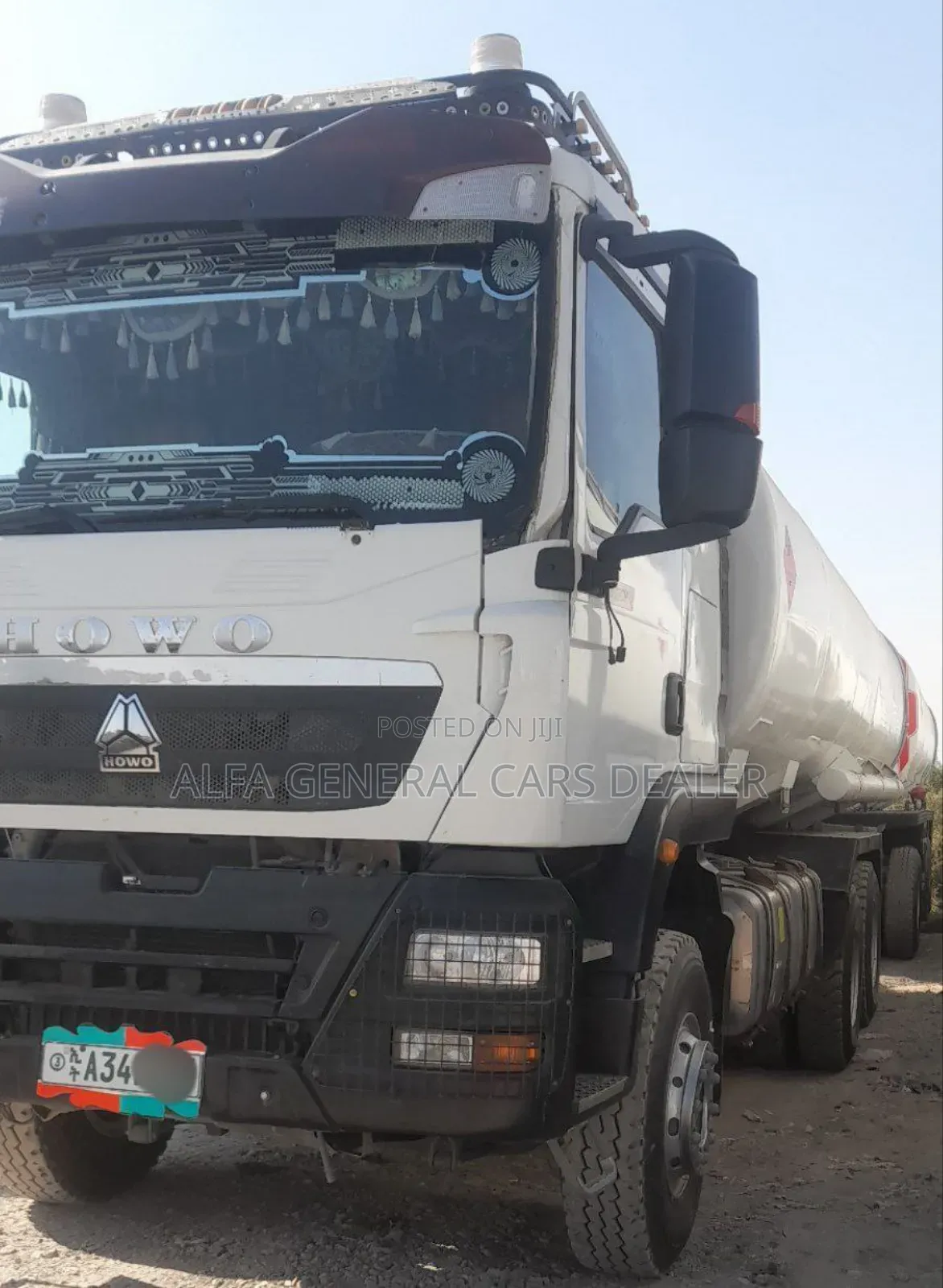 2025 ሲኖ Tx-371 Hp ቦቴ ከነተሳቢው a-34