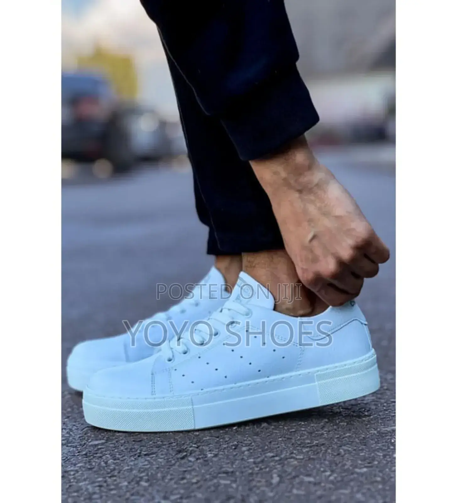 New Arrival White Chekich Turkey Fashion Shoes