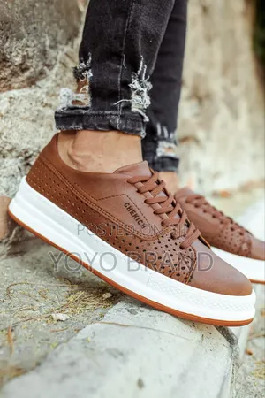 Photo - New Arrival Brown Chekich Turkey Fashion Shoes
