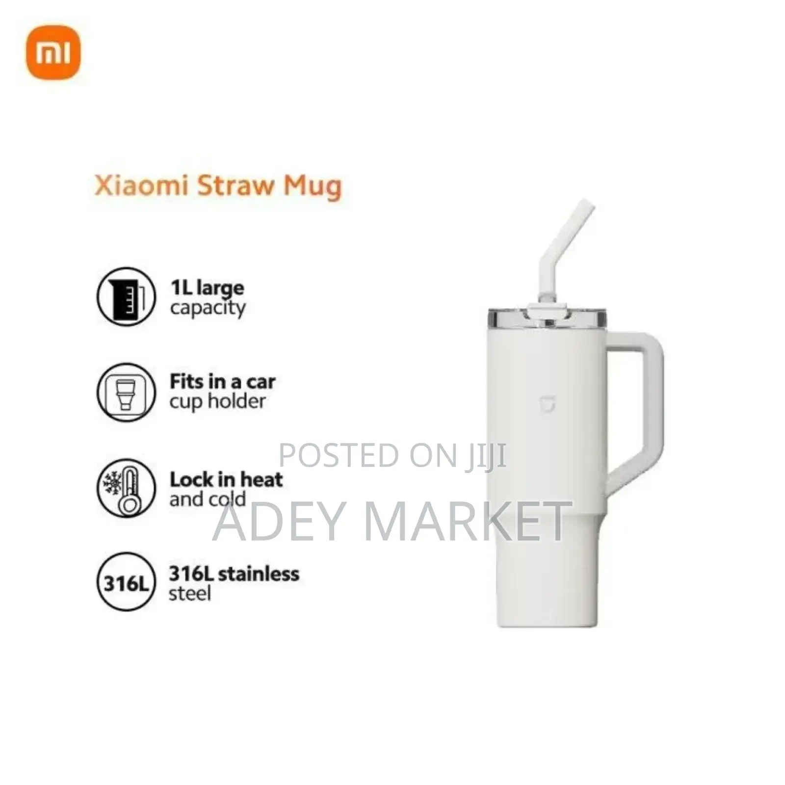 Original Xiaomi Straw Mug