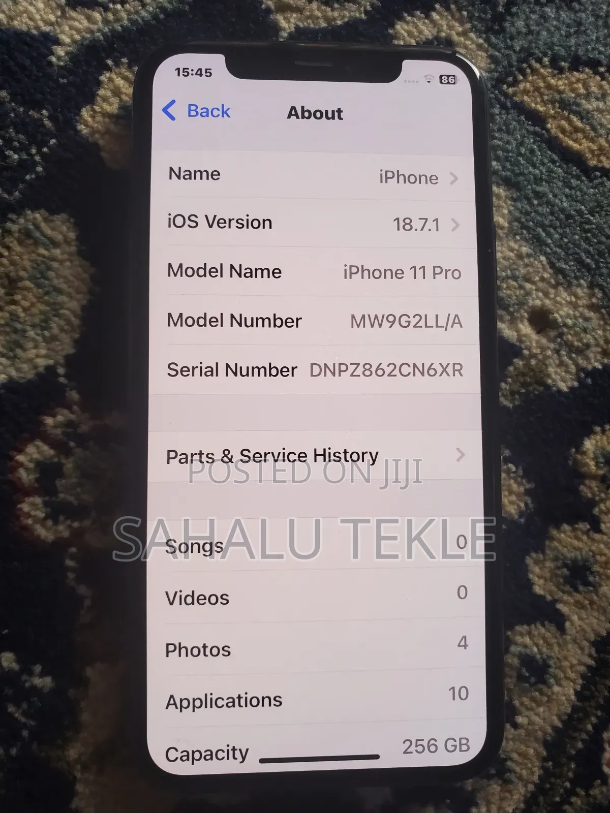 Apple iPhone 11 Pro 256 GB Gray