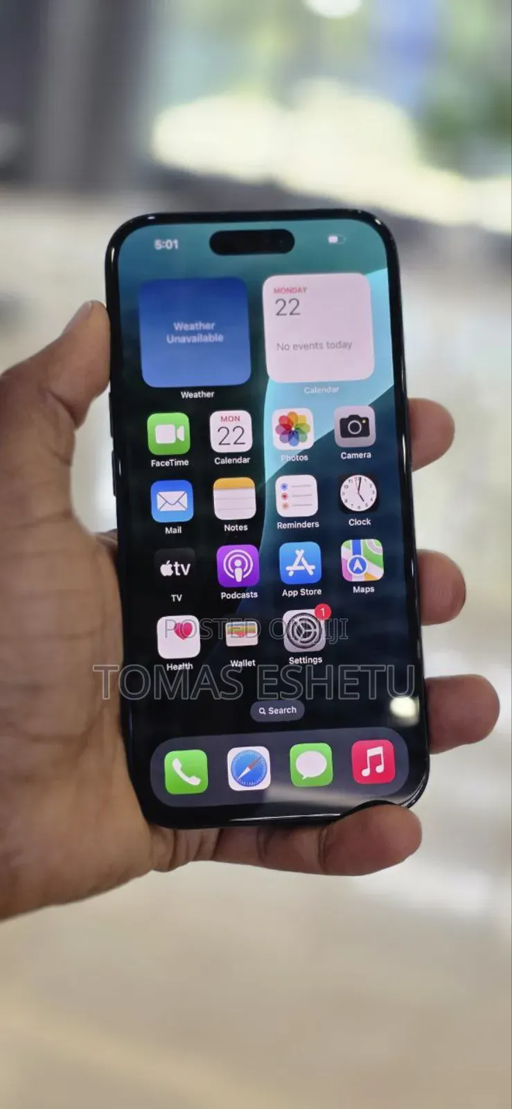 New Apple iPhone 16 128 GB Black