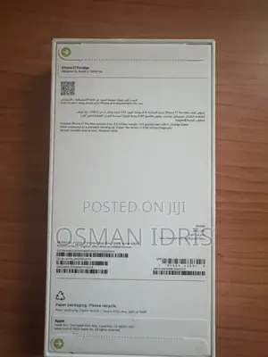 New Apple iPhone 17 Pro Max 256 GB Blue