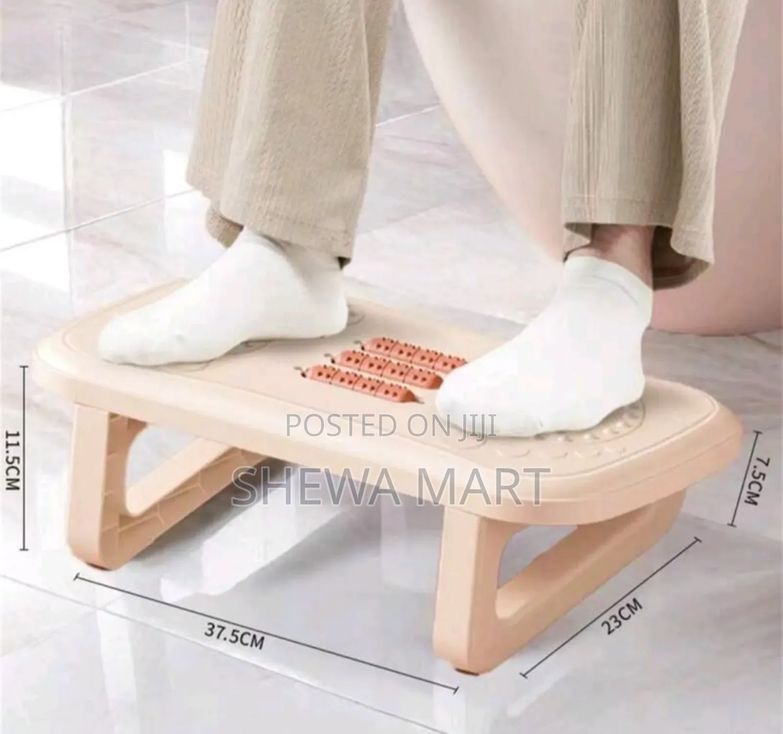 Foot Rest Footrest for Office Home, Foot Massage Pad, Prevent Crossed
