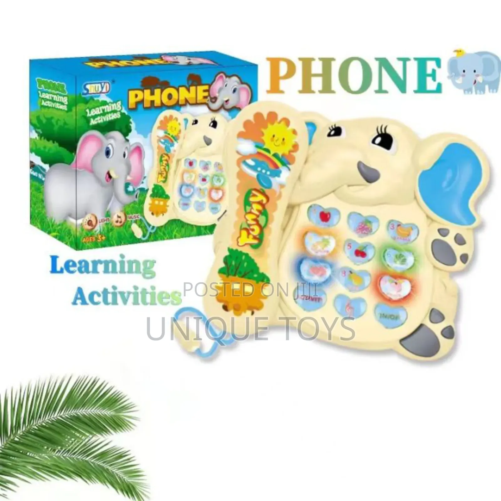 Musical Animal-Shaped Children’S Telephone – Sound Lights