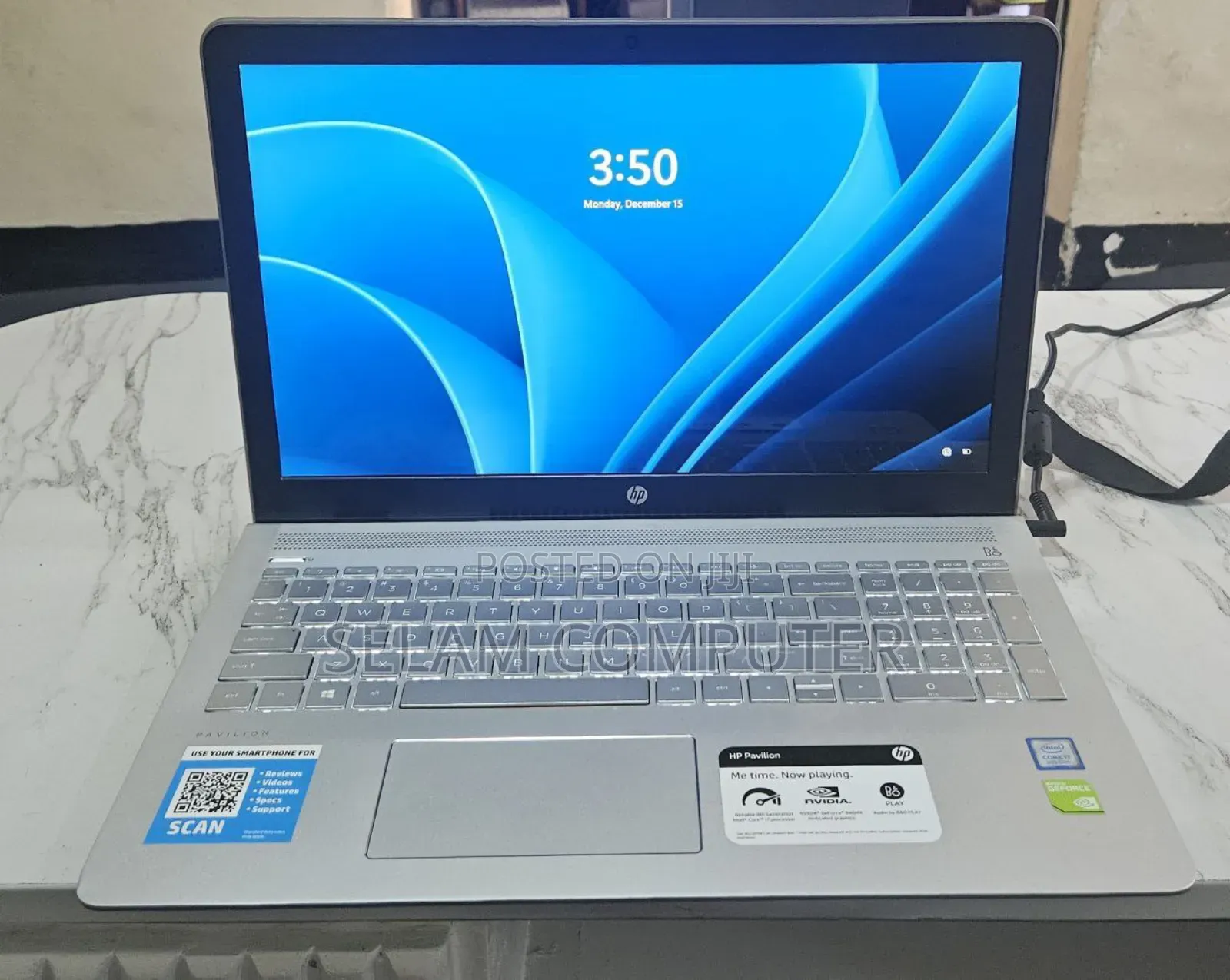 New Laptop HP Pavilion 15 16GB Intel Core I7 SSD 512GB