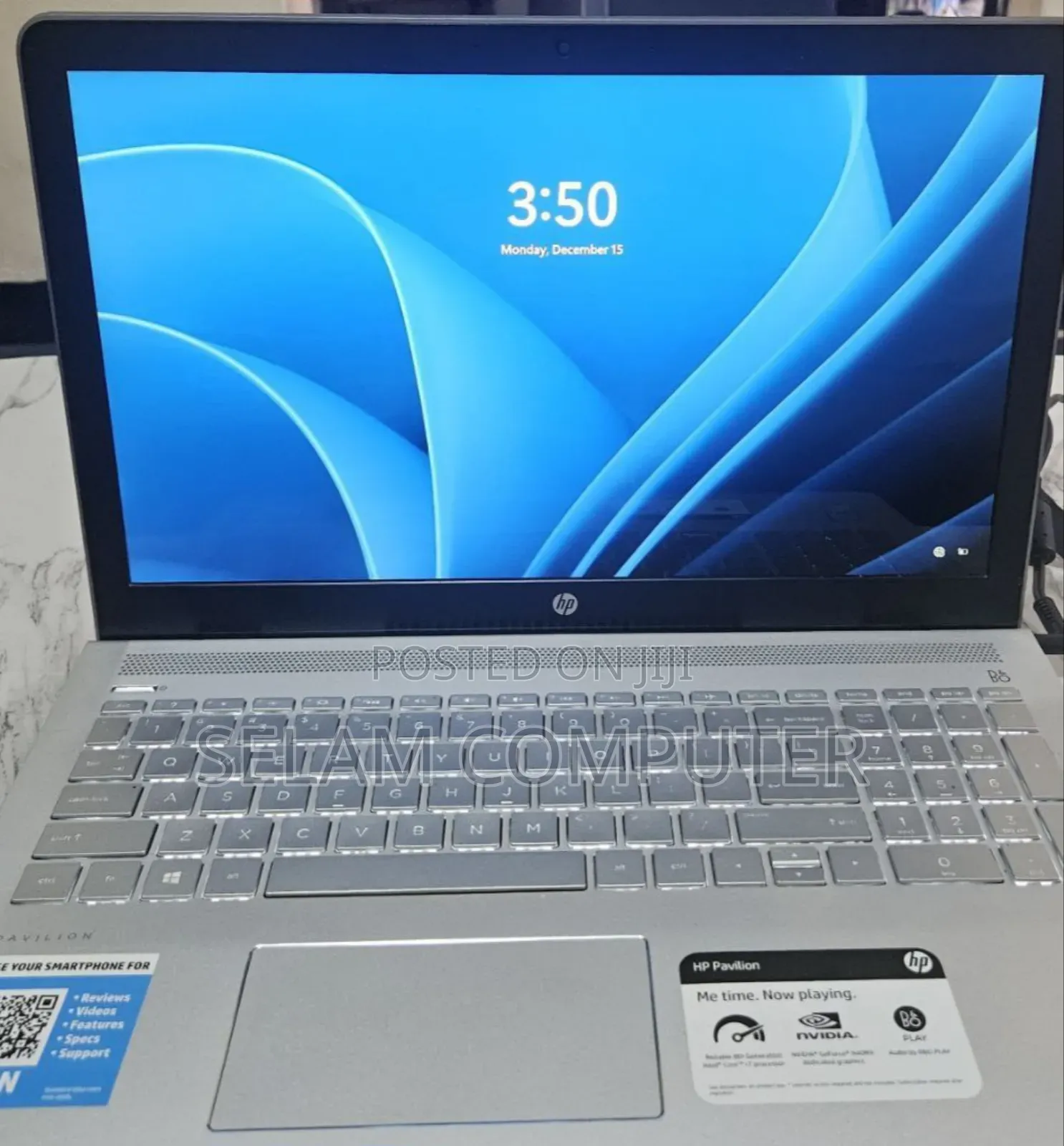 New Laptop HP Pavilion 15 16GB Intel Core I7 SSD 512GB