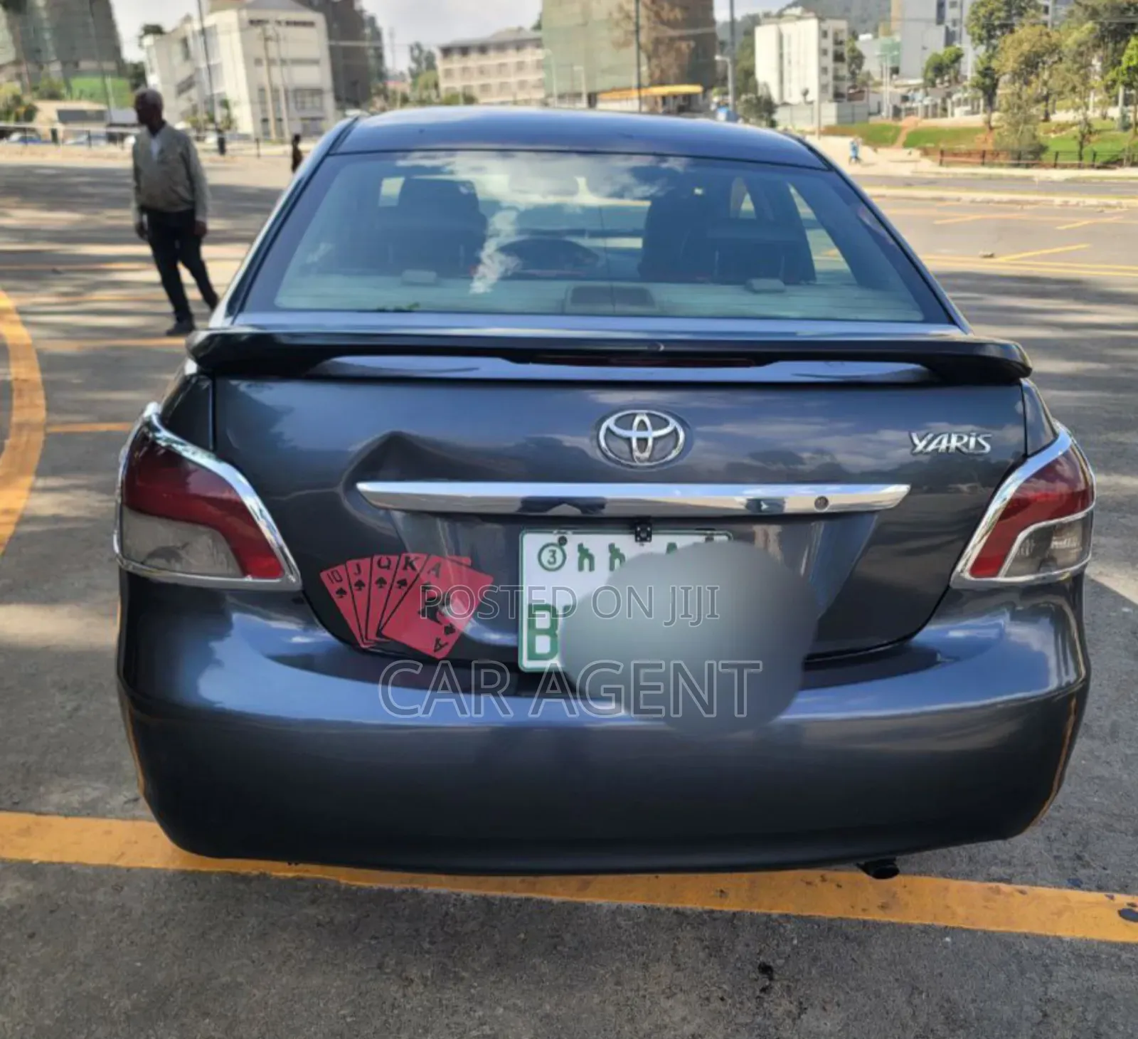 Toyota Yaris 2010 Gray