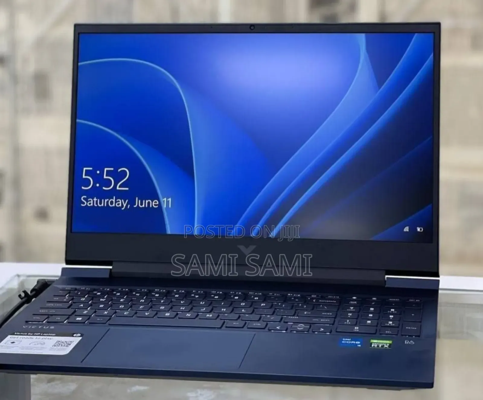New Laptop HP Victus 15 16GB Intel Core I5 SSD 512GB