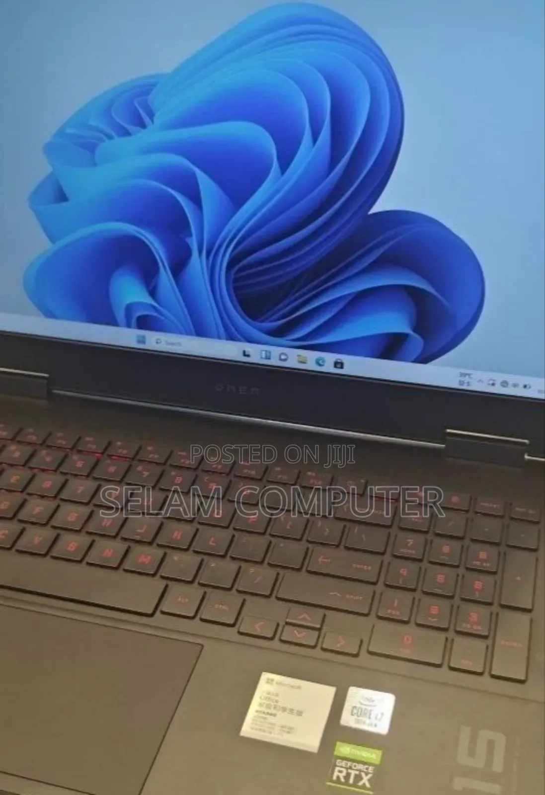 New Laptop HP Omen 15 16GB Intel Core I7 SSD 1T