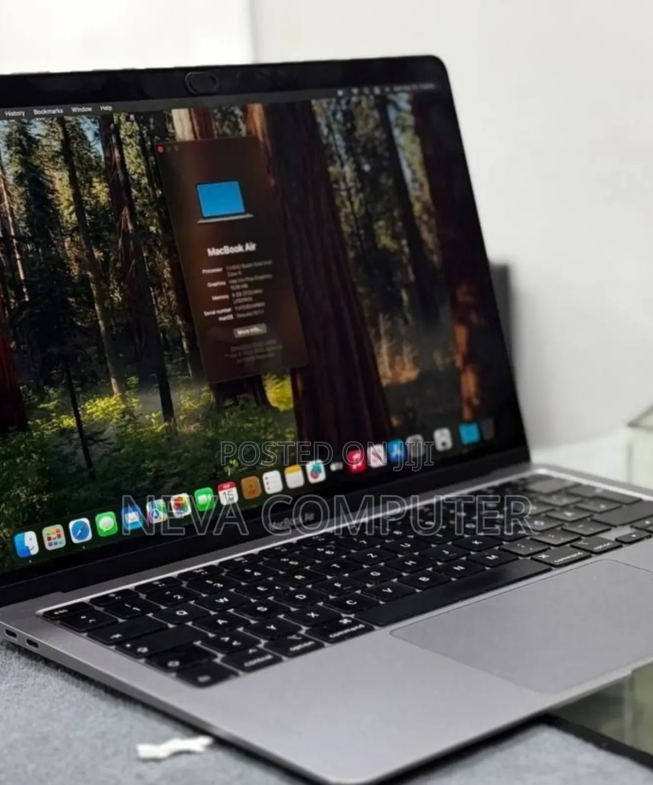 New Laptop Apple MacBook 2020 8GB Intel Core I3 SSD 256GB