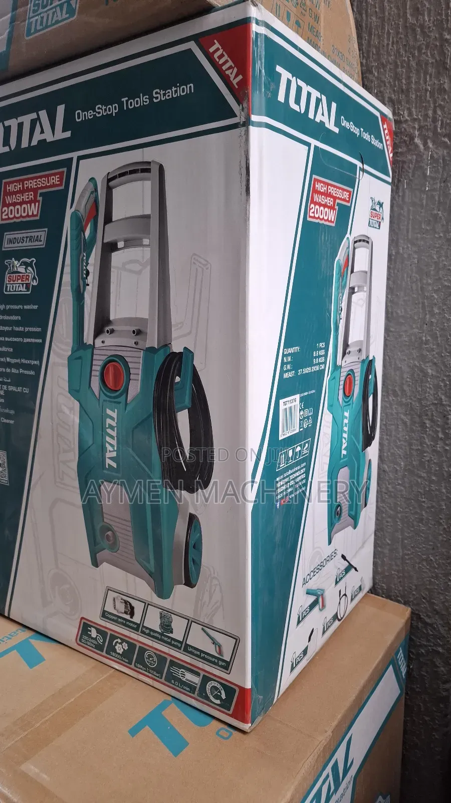 Total High Pressure Washer 2000w