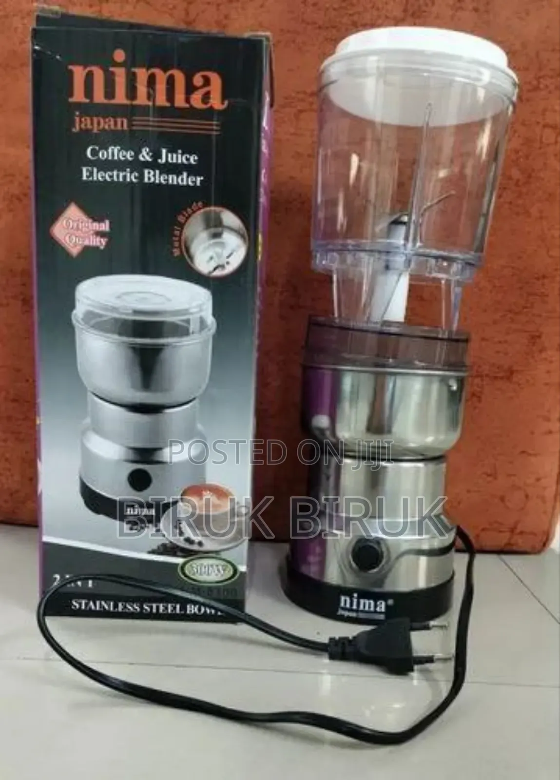 Nima 2 In 1 Grinder Blender