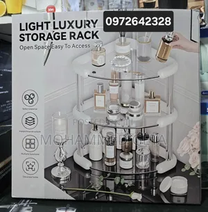 Photo - Light Luxury' 3-tier Corner Storage Rack