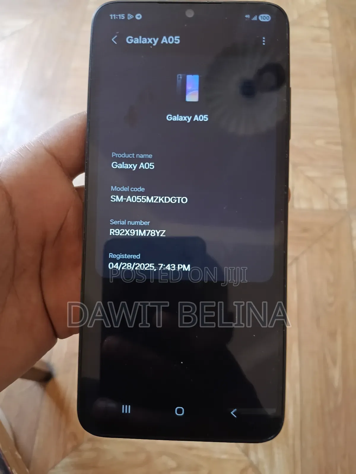 Samsung Galaxy A05s 128 GB Black