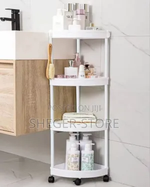 Photo - Orginal 4 Tier Moveable Corner Storage Rack