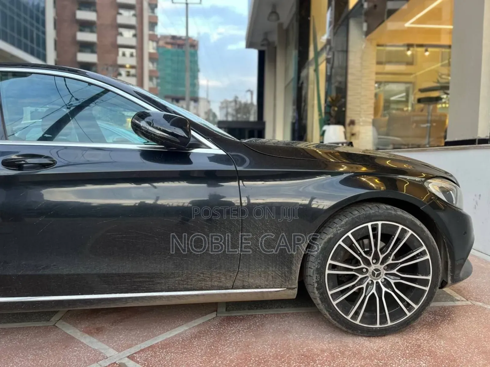 Mercedes-Benz C180 2018 Matt Black