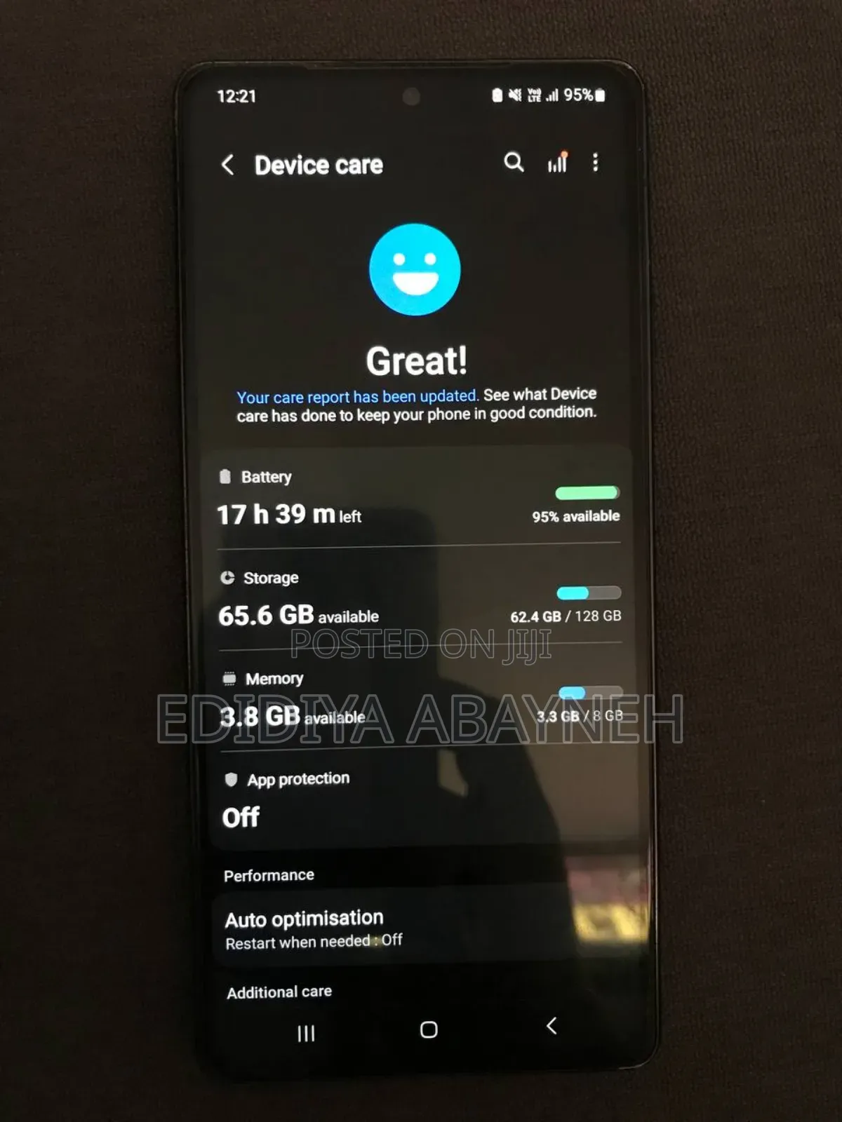 Samsung Galaxy A71 128 GB Blue