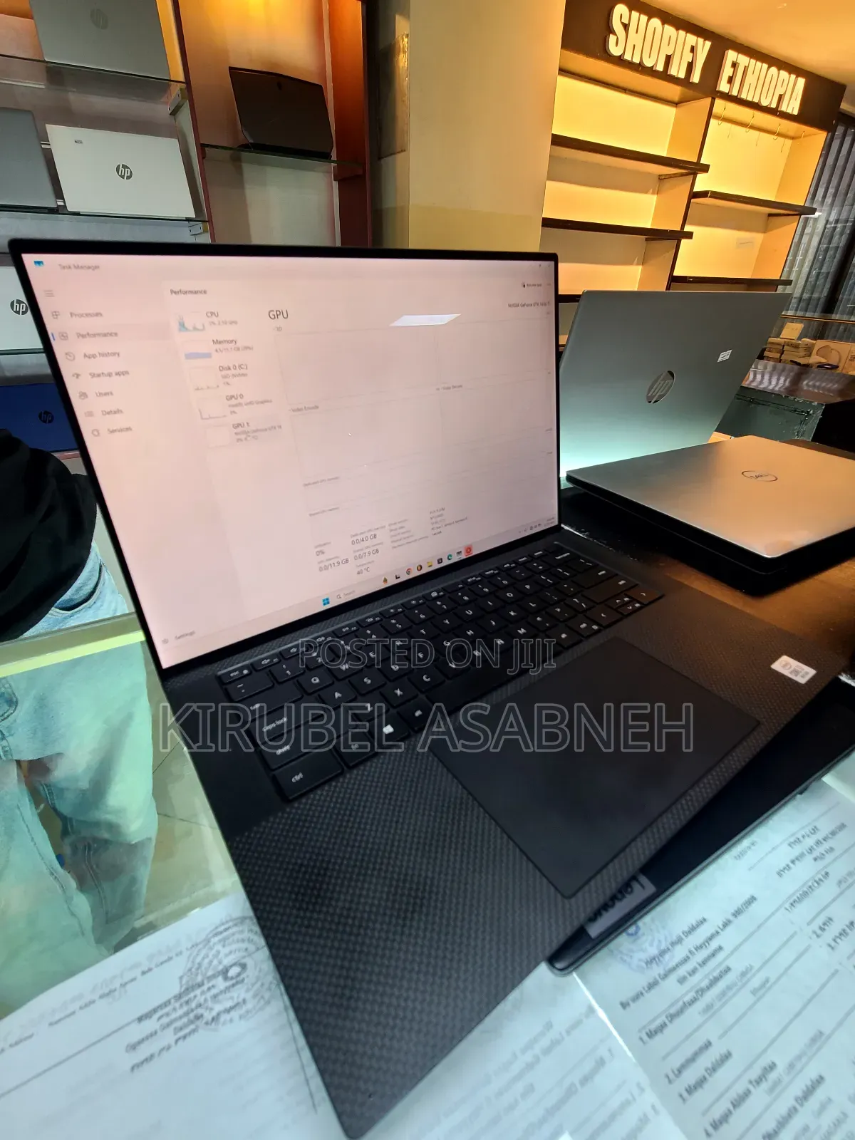 New Laptop Dell XPS 15 16GB Intel Core I7 SSD 750GB