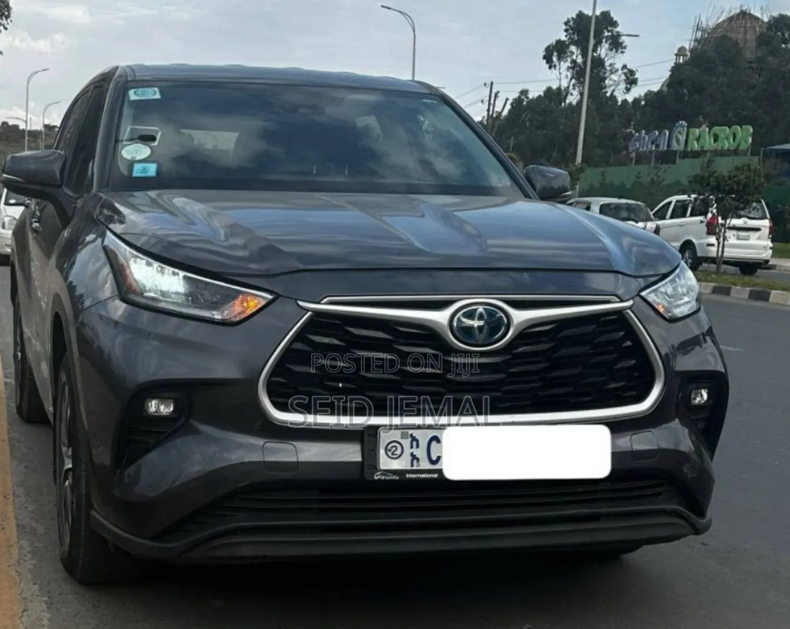 Toyota Highlander Hybrid 2022 Gray