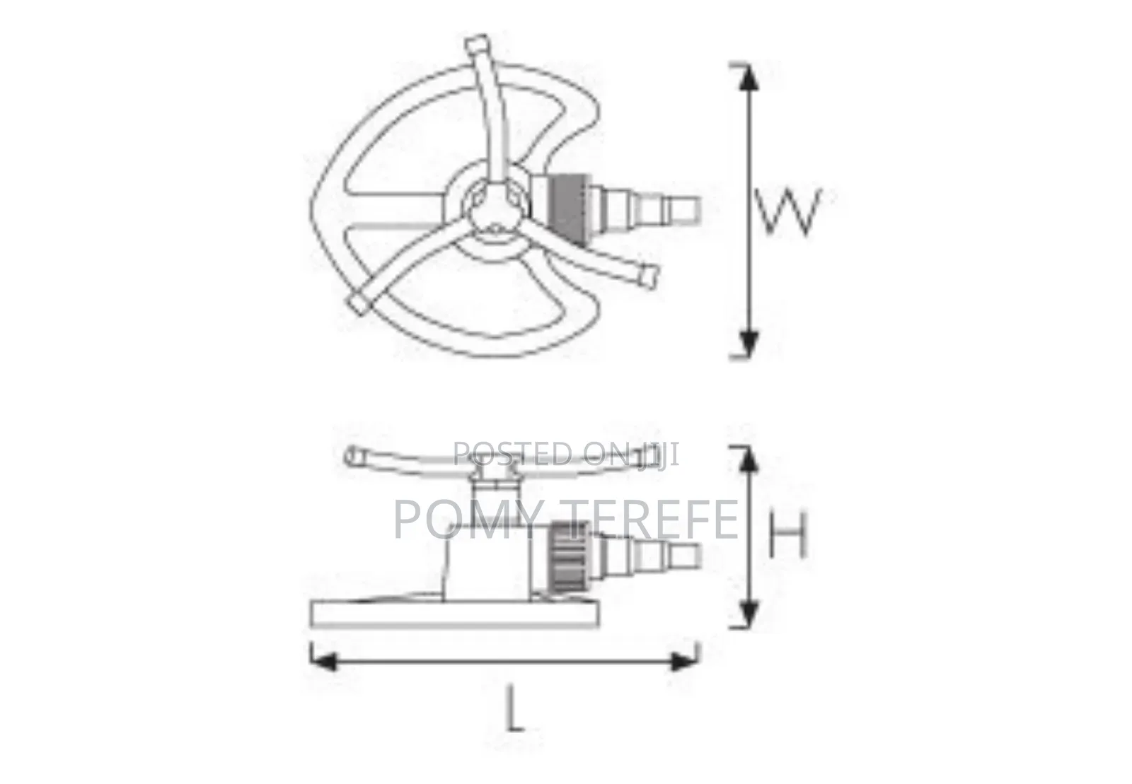 Sprinkler for Irrigation