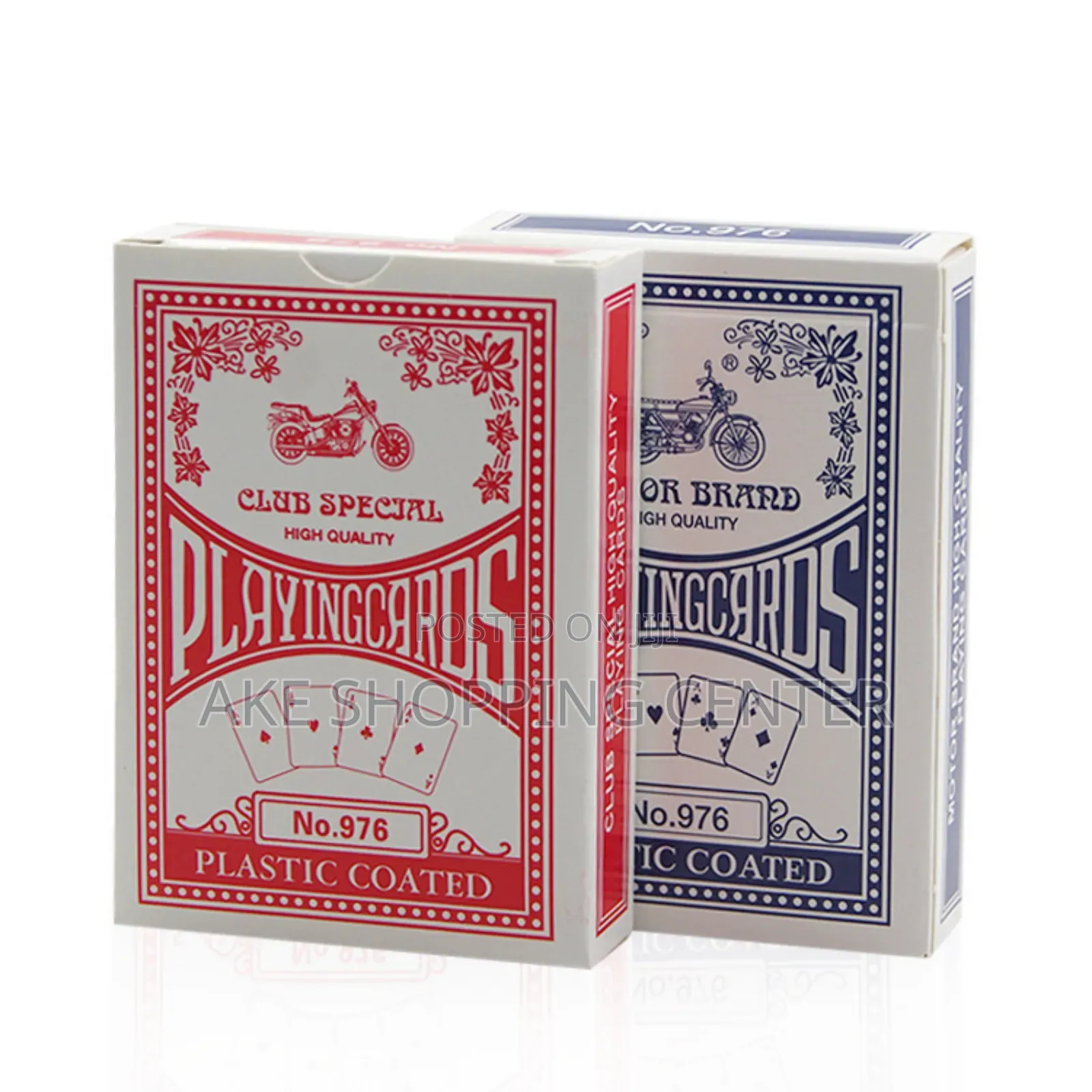 Plastic Coated Playing Cards (ካርታ)