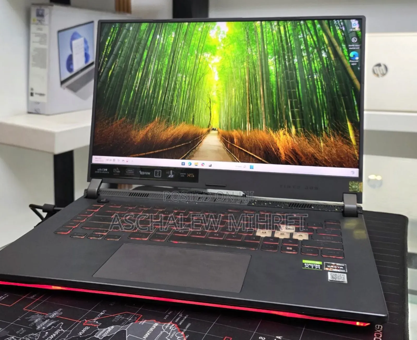 New Laptop Asus ROG Strix G15 16GB AMD Ryzen 9 SSD 512GB