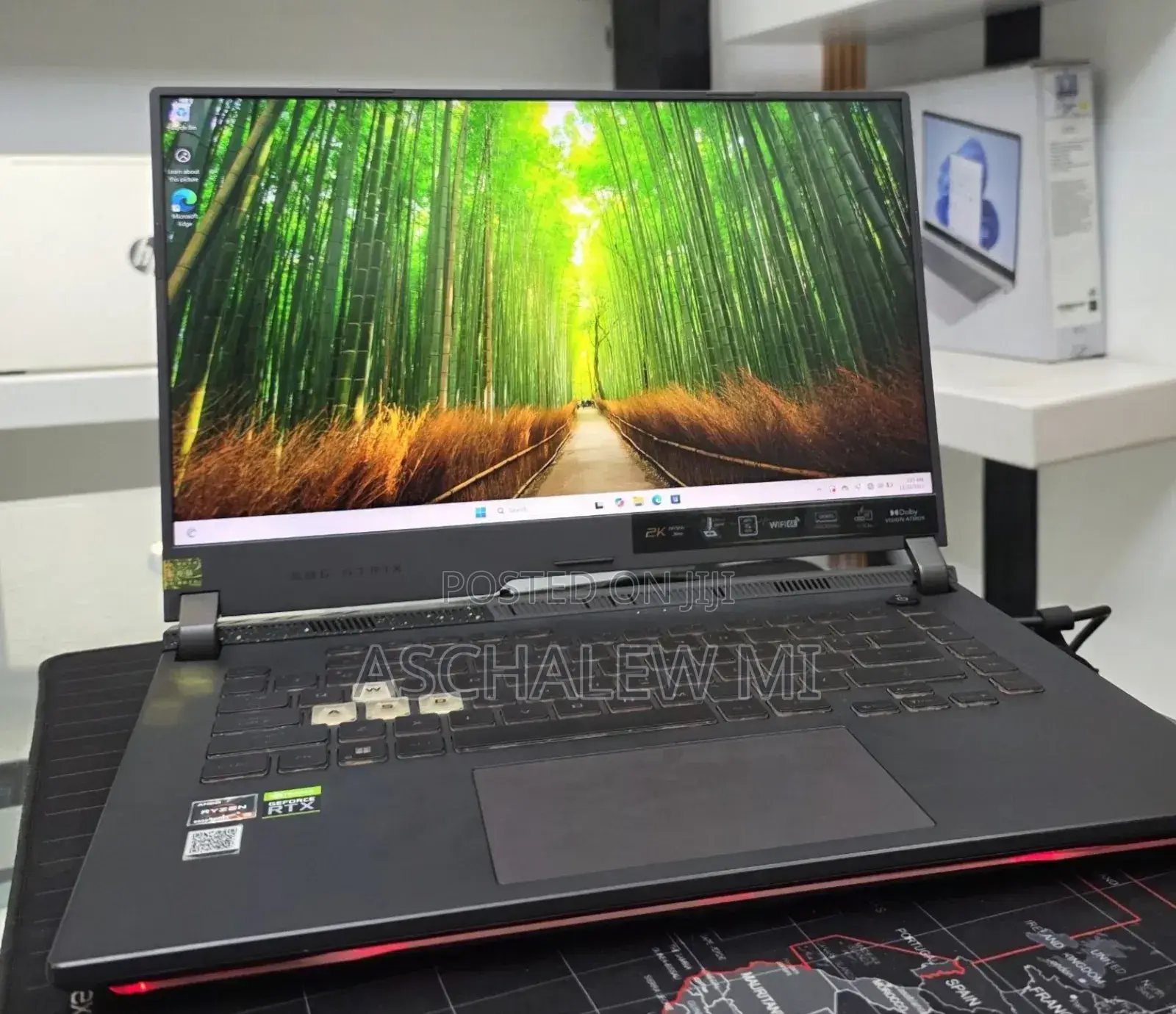 New Laptop Asus ROG Strix G15 16GB AMD Ryzen 9 SSD 512GB