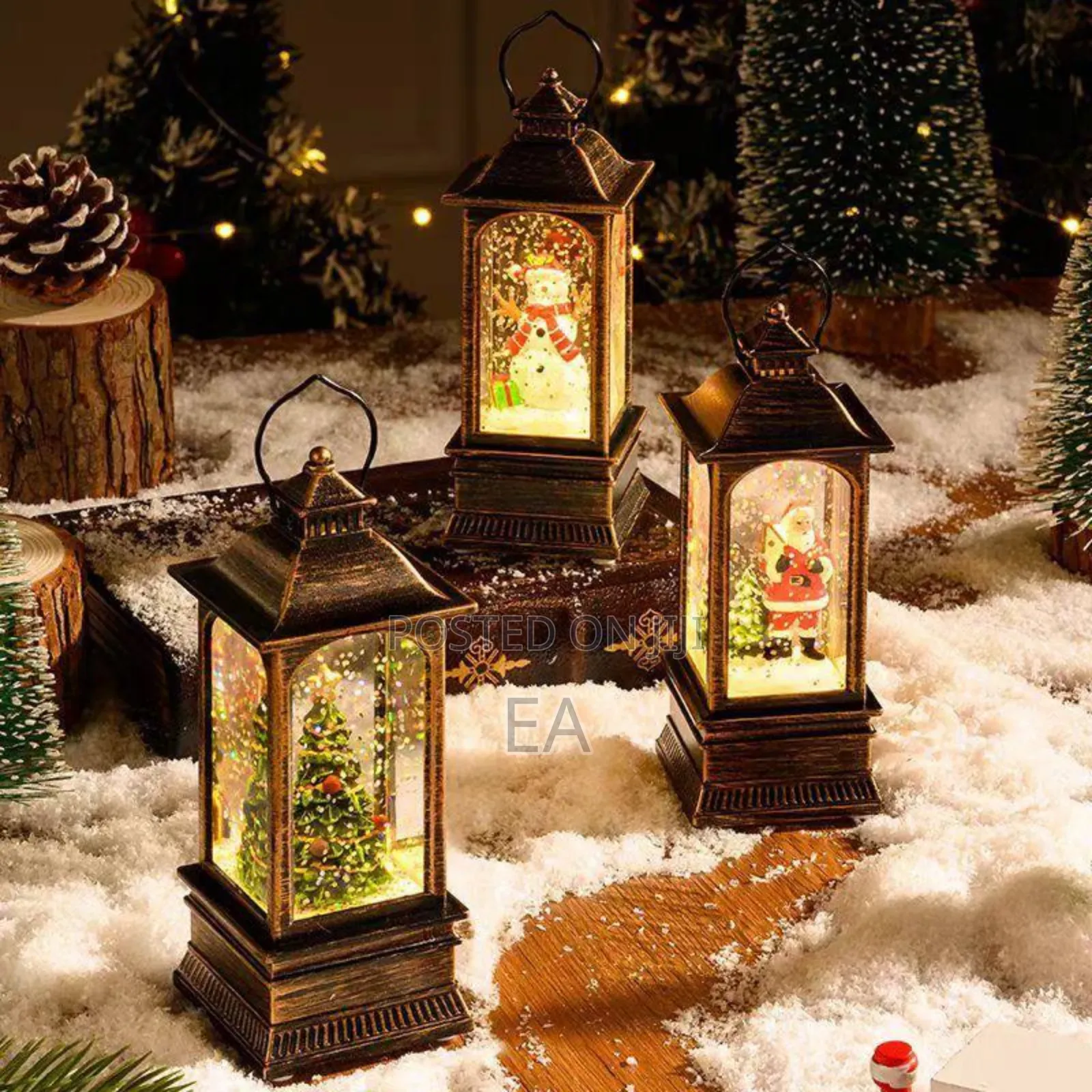 Christmas Led Lantern Set