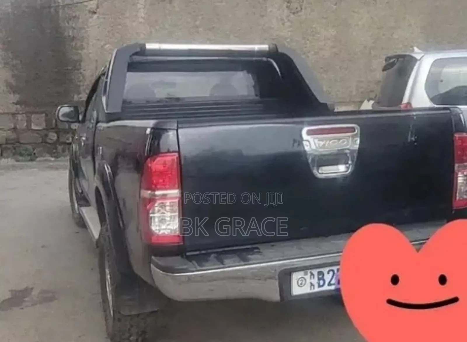 Toyota Hilux 2.5 D-4D Extra Cab 2008 Black