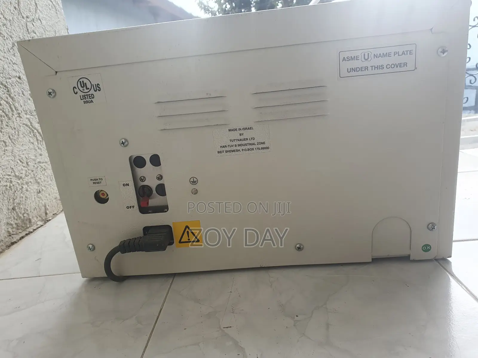 Medical Autoclave Fertizer - Tuttnauer Manual Autoclave (M/Mk Series).