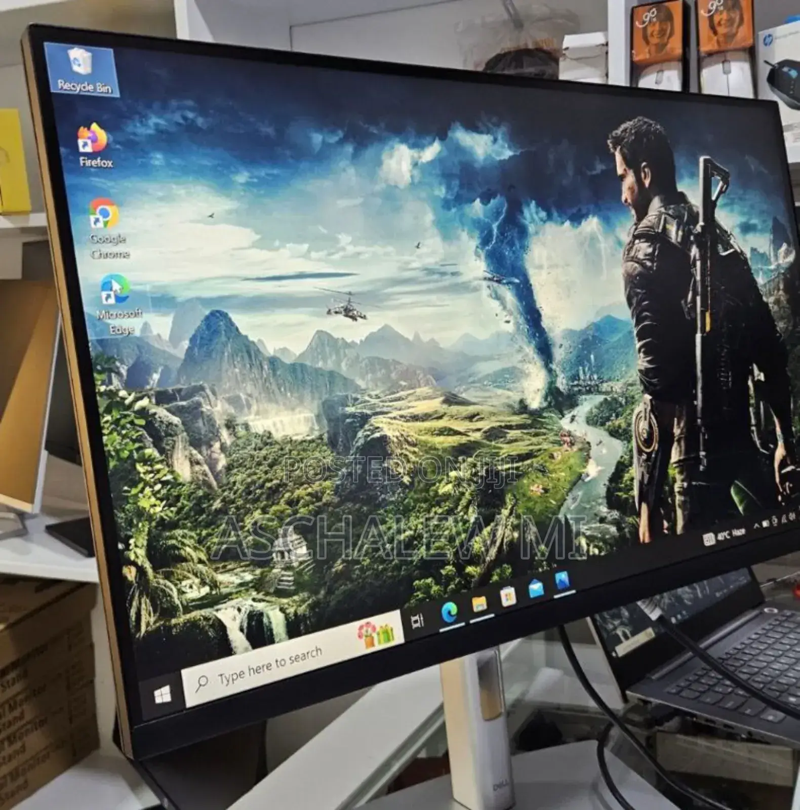 New Hp 27" Inch Resolution Frameless Monitor