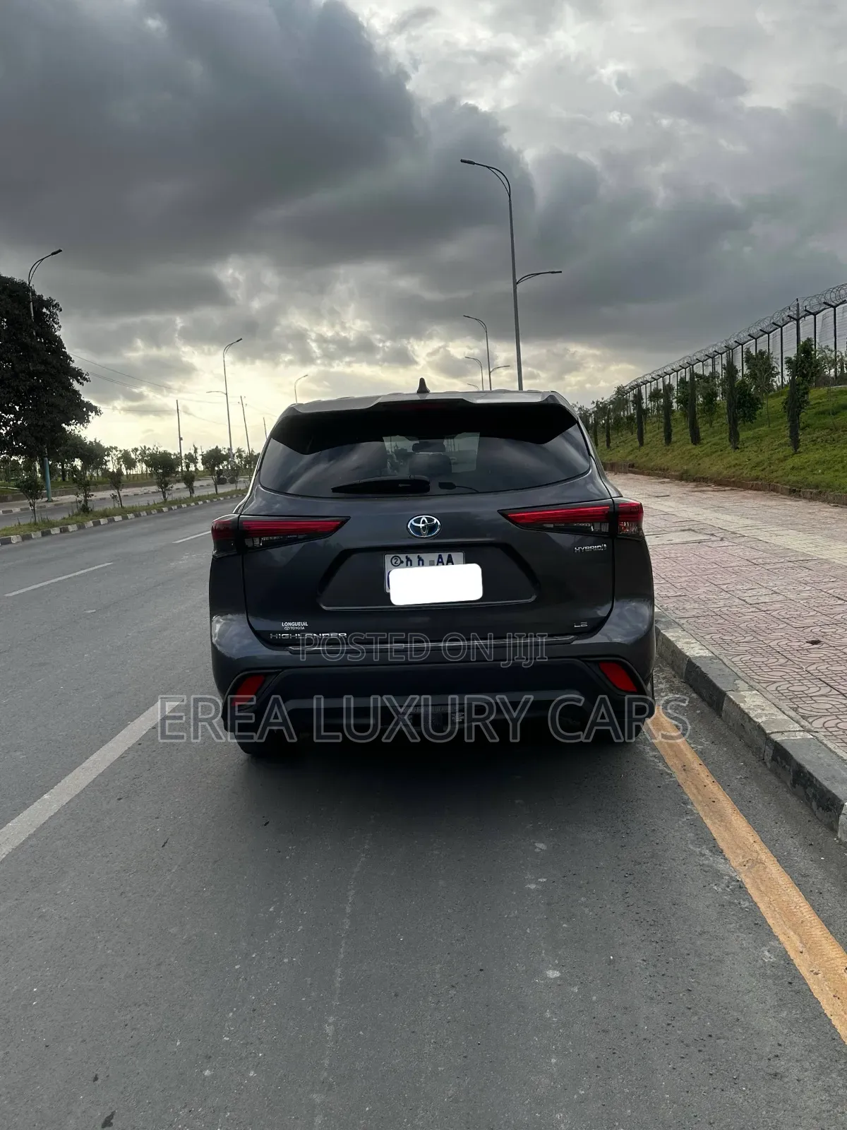 Toyota Highlander Hybrid 2021 Black