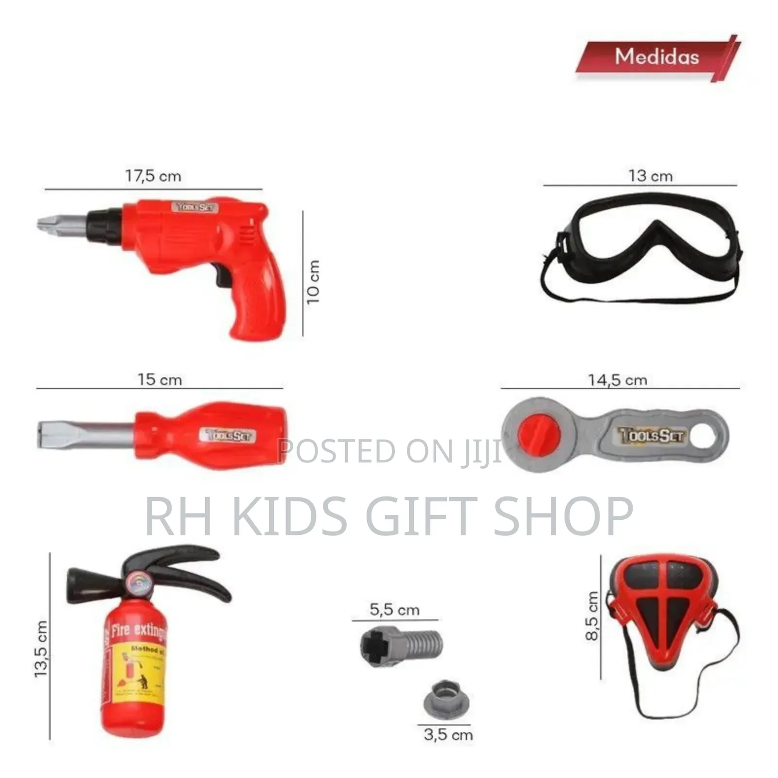 Kids Fire Tool Set