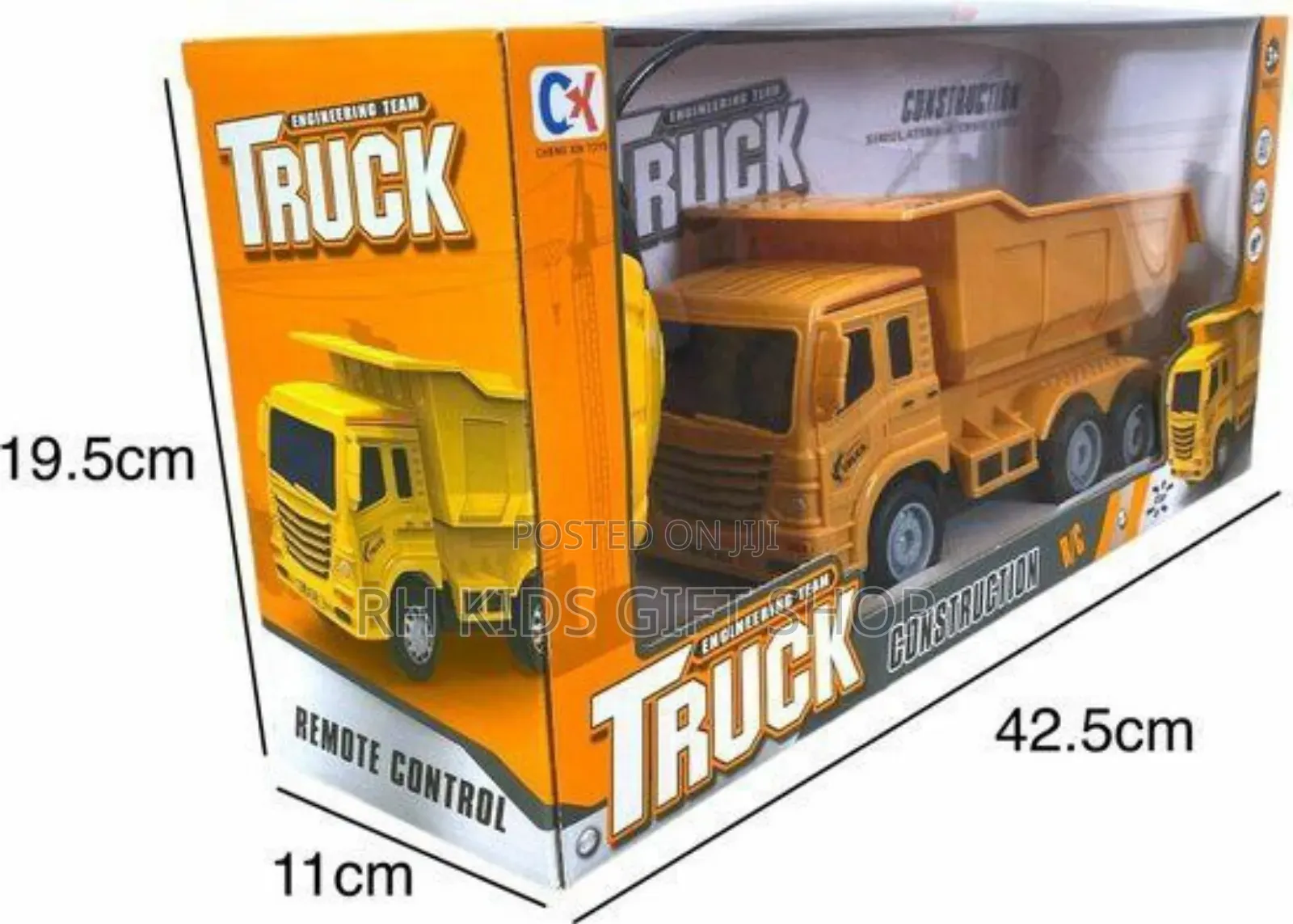 Kids Yellow Construction Car