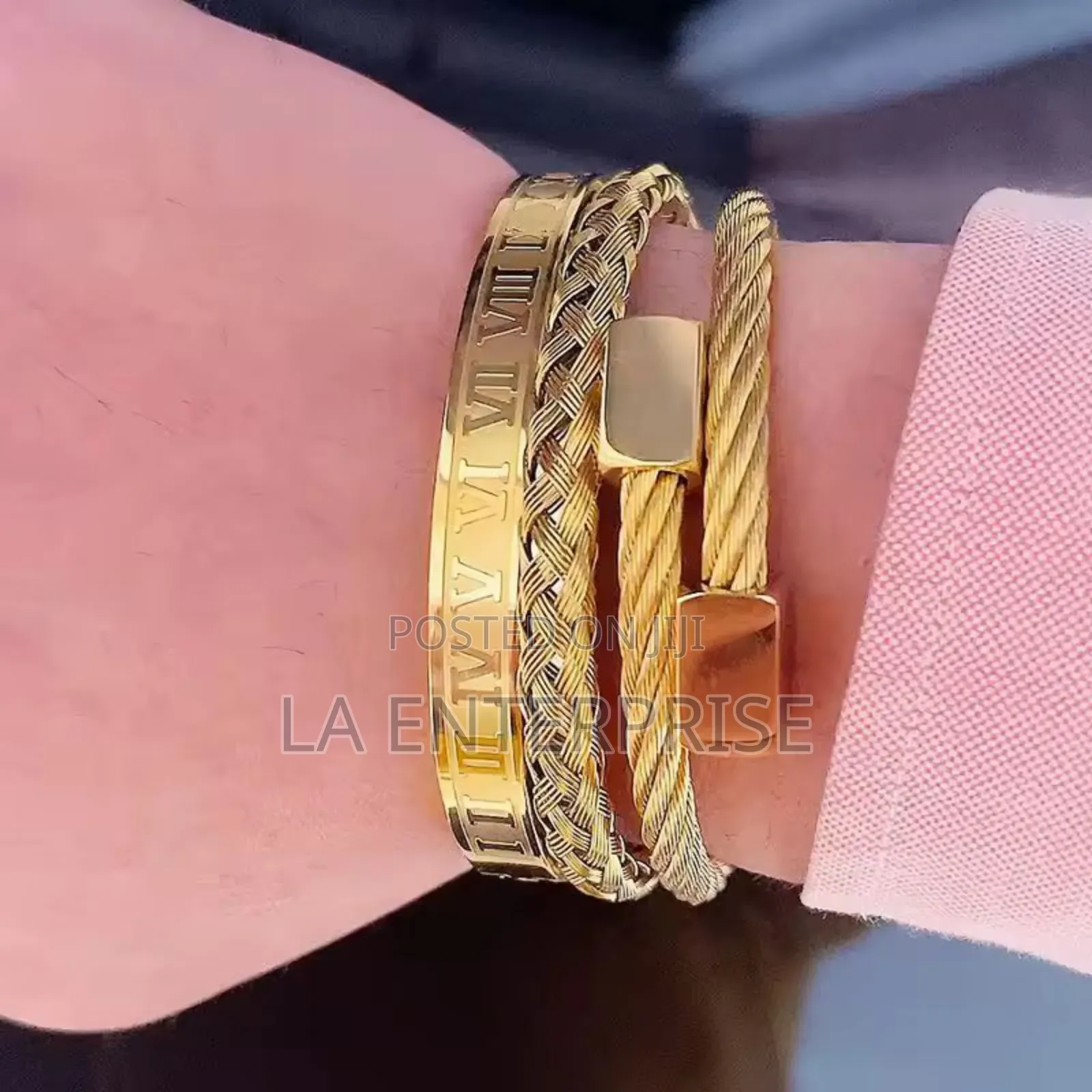 Golden 3pcs Bracelet
