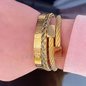 Golden 3pcs Bracelet